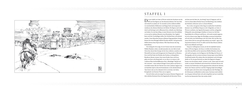 Weitere Ansicht: Game of Thrones - Die Storyboards | Michael Kogge