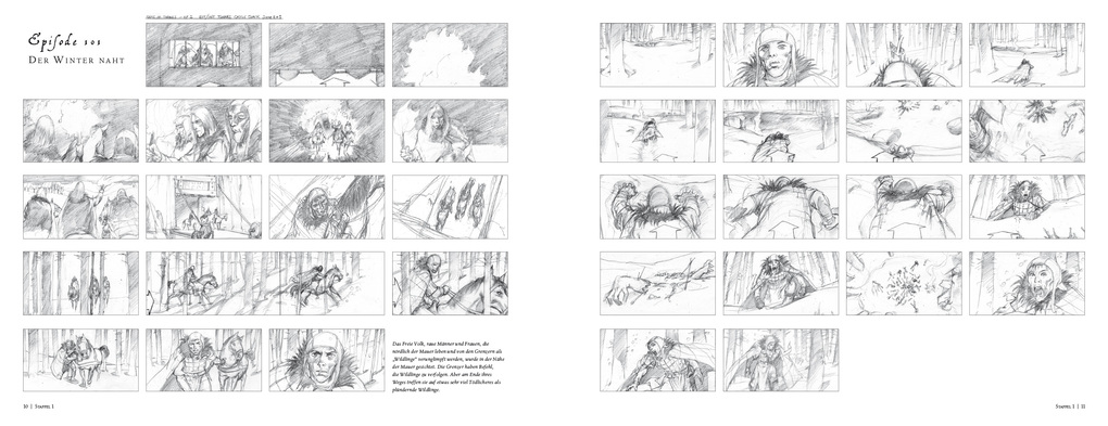 Weitere Ansicht: Game of Thrones - Die Storyboards | Michael Kogge