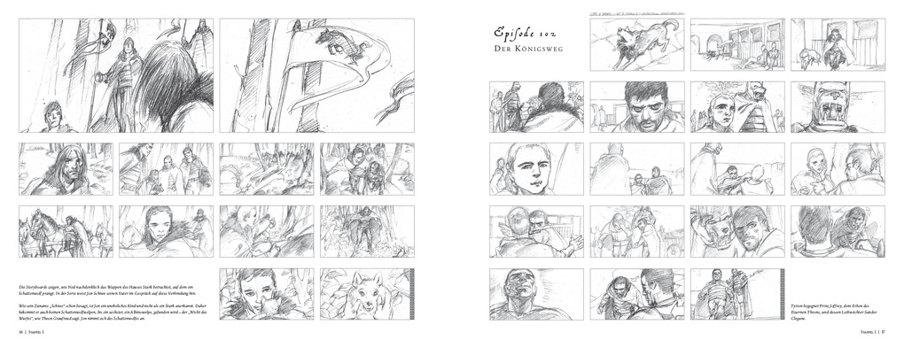 Weitere Ansicht: Game of Thrones - Die Storyboards | Michael Kogge