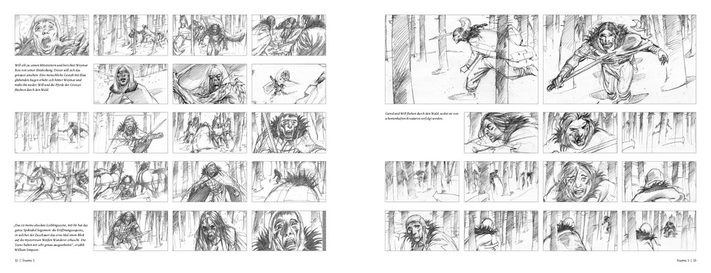 Weitere Ansicht: Game of Thrones - Die Storyboards | Michael Kogge