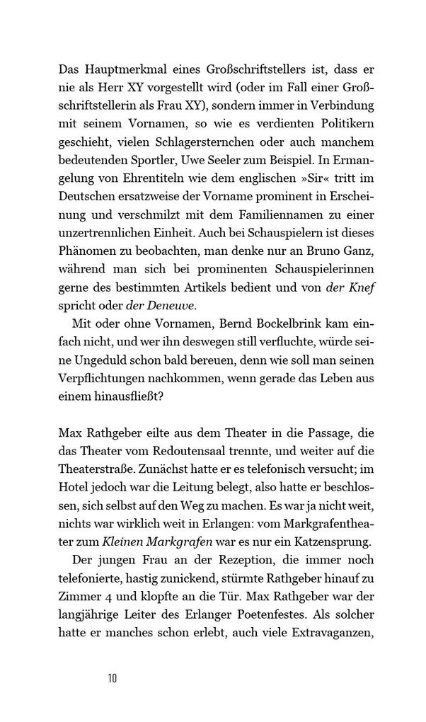 Weitere Ansicht: Tod auf dem Poetenfest | Johannes Wilkes