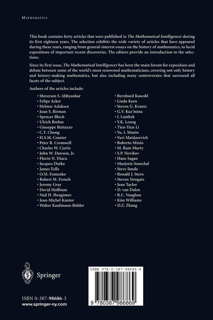 Weitere Ansicht: Mathematical Conversations | Robin Wilson, Jeremy Gray