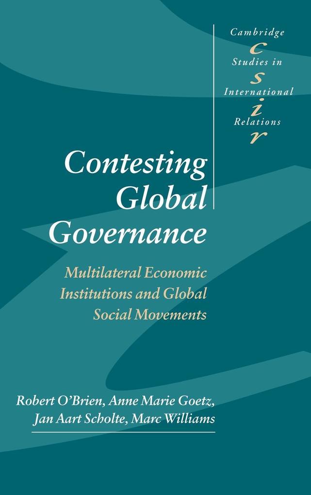 Contesting Global Governance als Buch (gebunden)