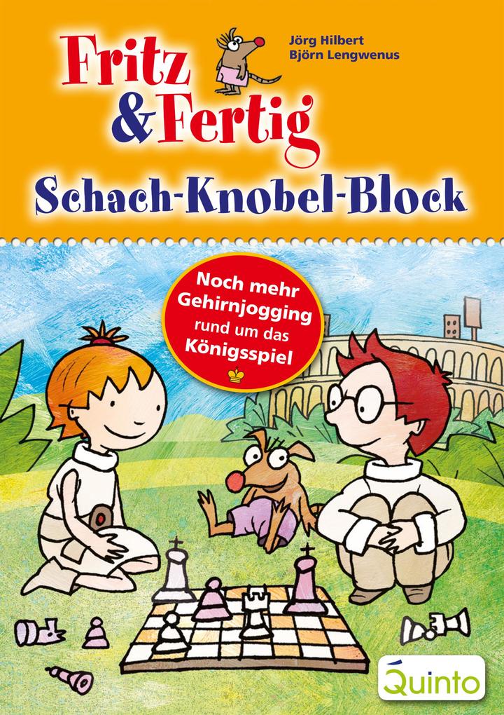 Produktbild: Fritz & Fertig Schach-Knobel-Block | Jörg Hilbert, Björn Lengwenus