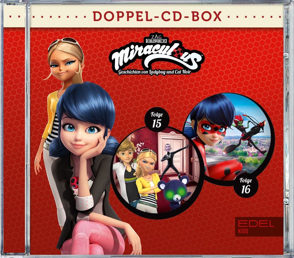 Produktbild: Miraculous-Hörspiel-Doppel-Box-Folgen 15+16 | Miraculous