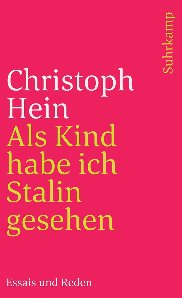 Produktbild: Als Kind habe ich Stalin gesehen | Christoph Hein
