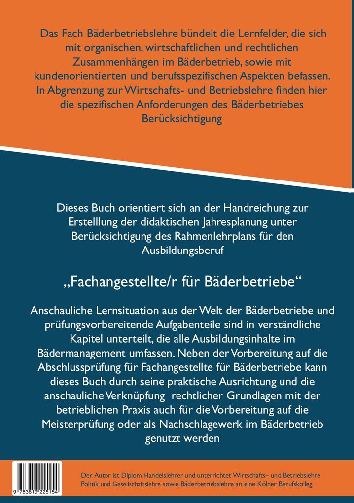Weitere Ansicht: Bäderbetriebslehre | Robert Holzinger