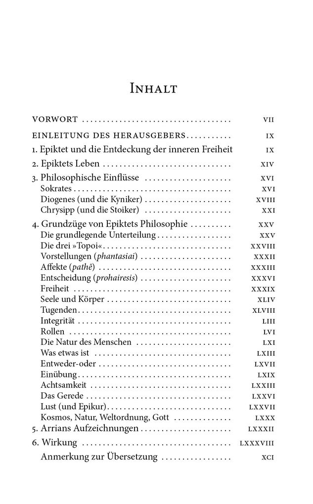 Weitere Ansicht: Handbüchlein der Moral und Unterredungen | Epiktet