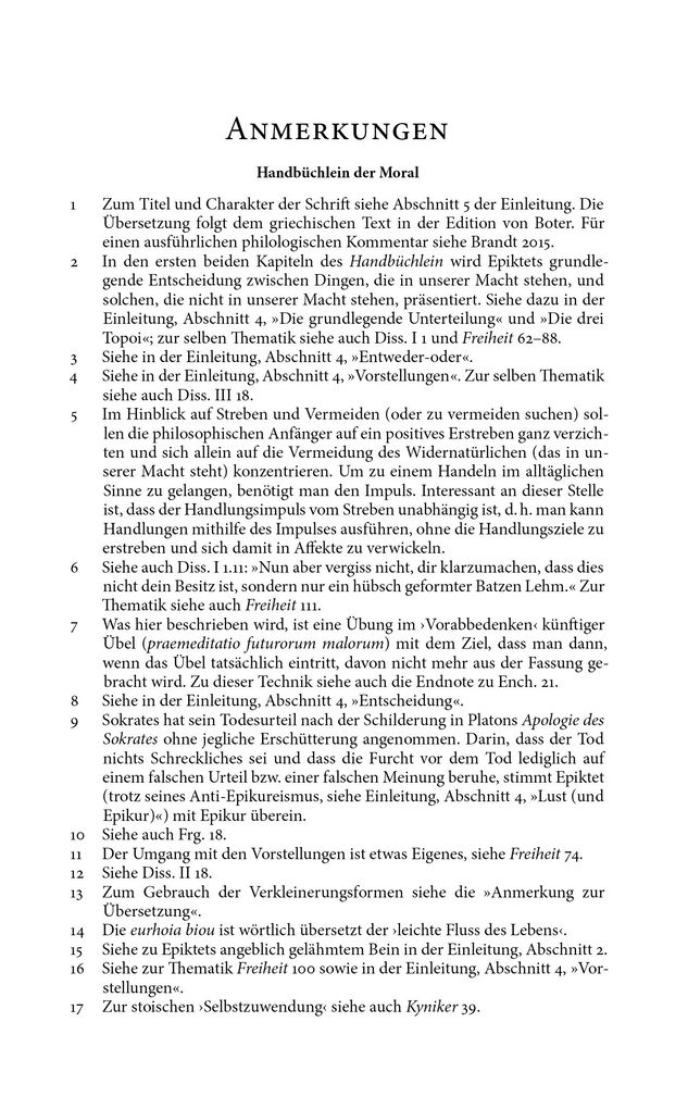 Weitere Ansicht: Handbüchlein der Moral und Unterredungen | Epiktet
