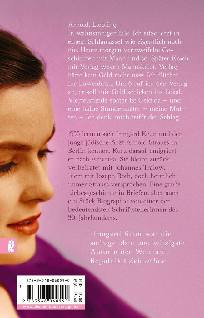 Weitere Ansicht: Ich lebe in einem wilden Wirbel | Irmgard Keun
