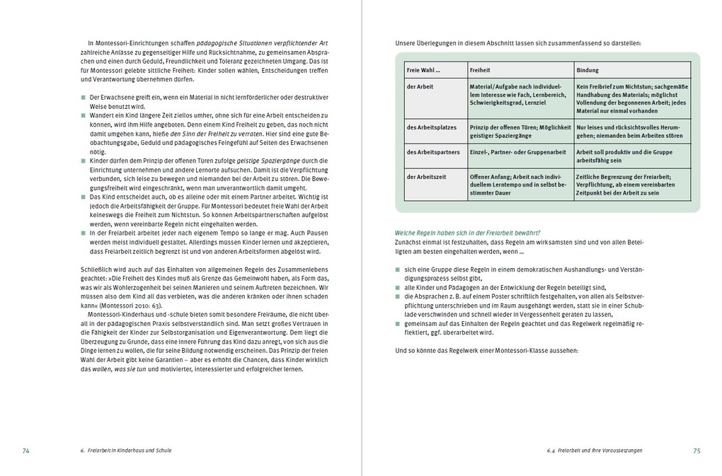 Weitere Ansicht: Montessori-Pädagogik | Tanja Pütz, Michael Klein-Landeck