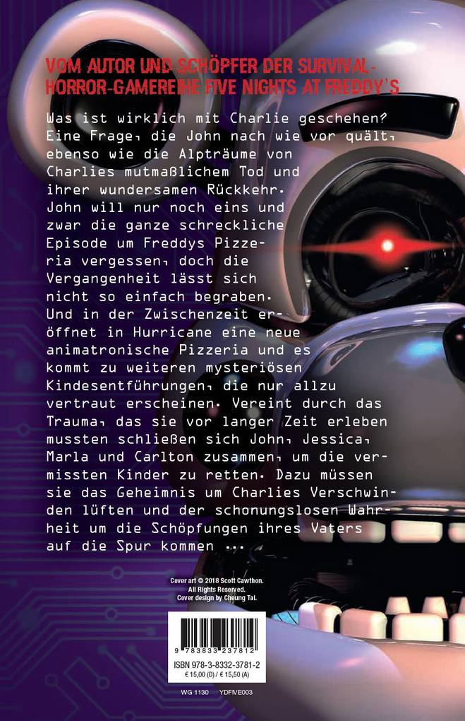 Weitere Ansicht: Five Nights at Freddy's: Der vierte Schrank | Scott Cawthon, Kira Breed-Wrisley