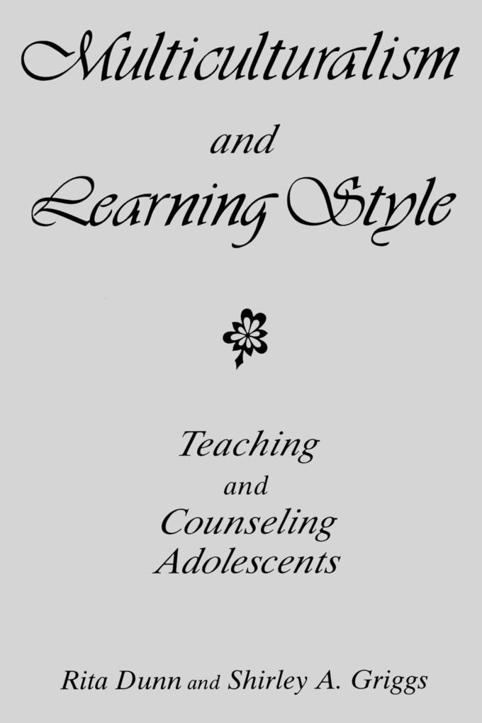 Multiculturalism and Learning Style als Taschenbuch