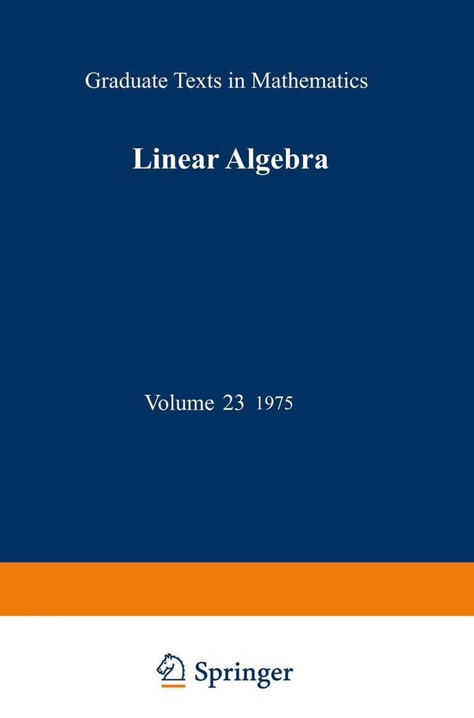 Produktbild: Linear Algebra | Werner H. Greub