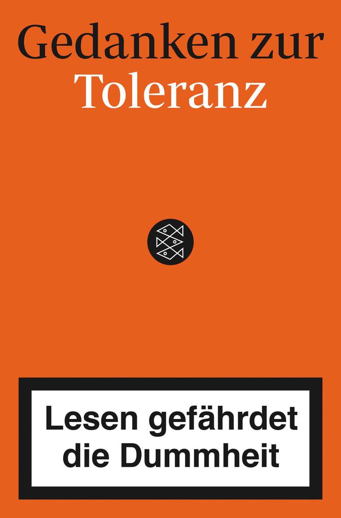 Produktbild: Gedanken zur Toleranz - Lesen gefährdet die Dummheit