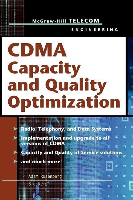 CDMA Capacity and Quality Optimization als Buch (gebunden)