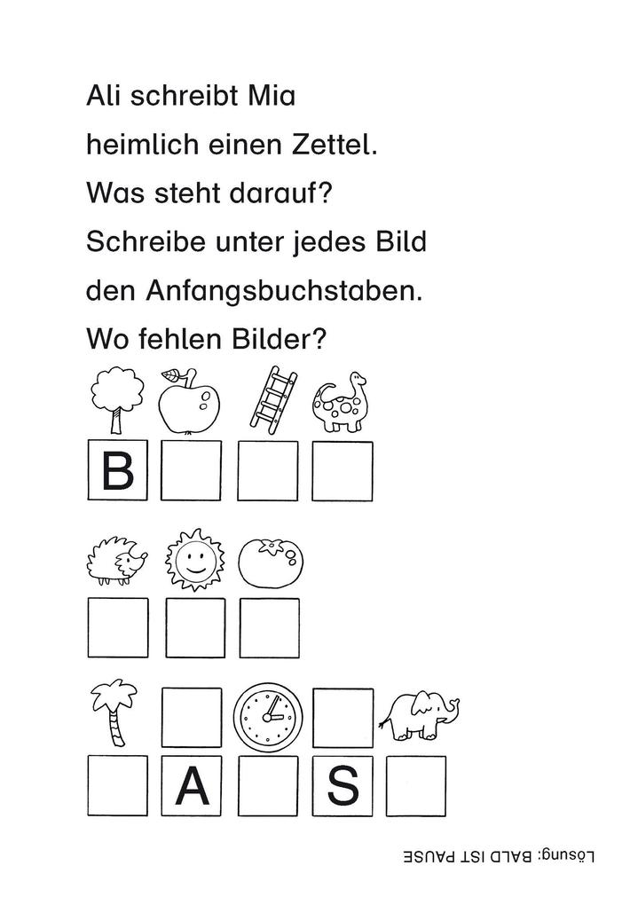 Weitere Ansicht: Duden Leseprofi - Mal- und Lernspaß für Erstleser. Endlich Schule! | Frauke Nahrgang