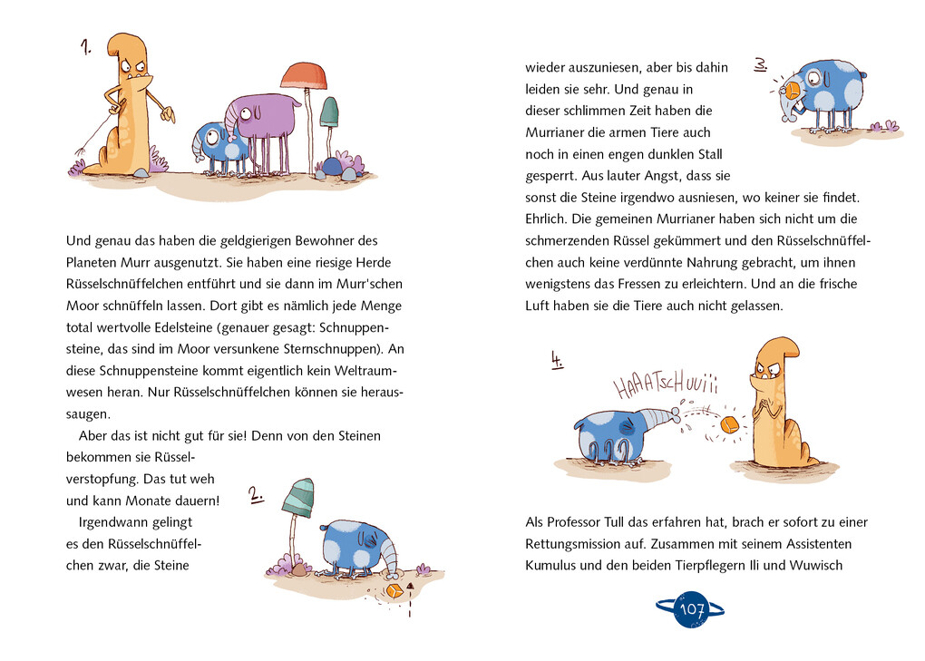 Weitere Ansicht: Der wundersame Weltraumzoo | Meike Haas