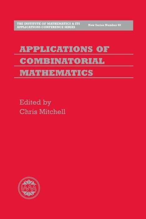 Applications of Combinatorial Mathematics als Buch (gebunden)