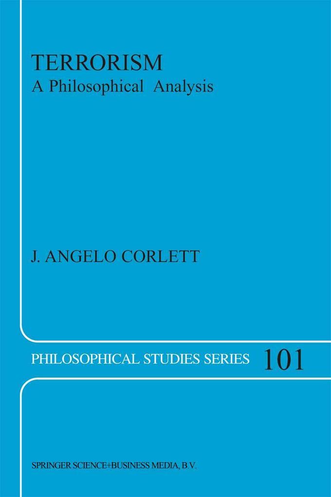 Produktbild: Terrorism | J. Angelo Corlett