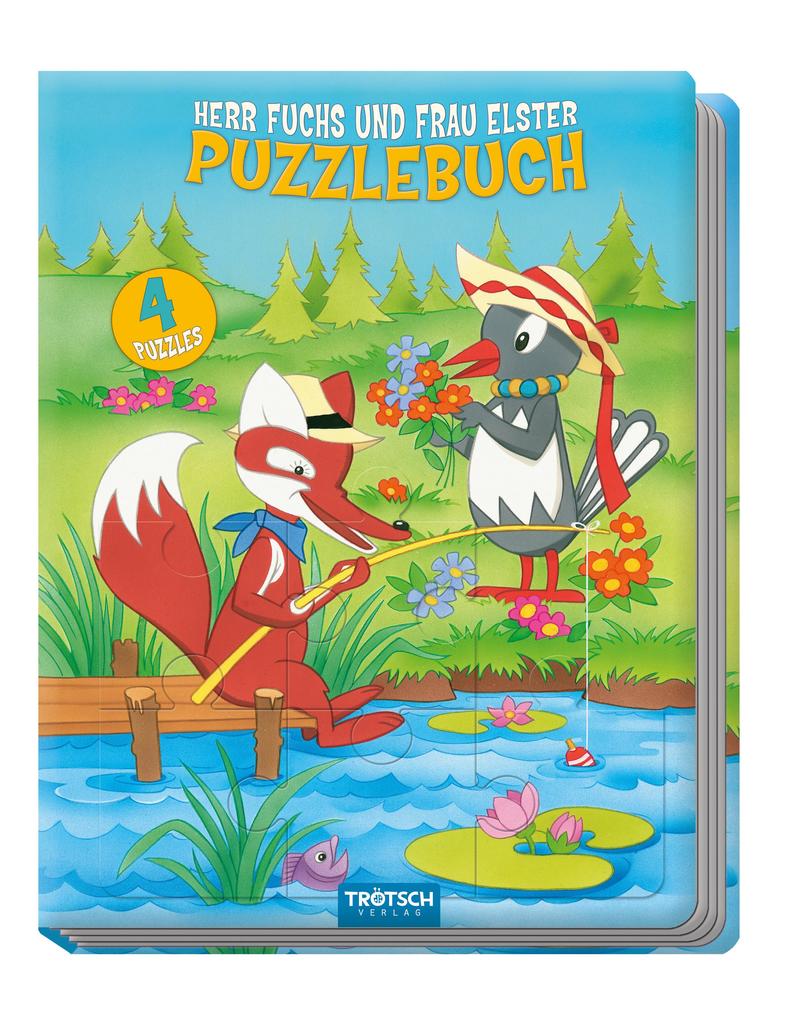 Produktbild: Trötsch Herr Fuchs und Frau Elster Puzzlebuch