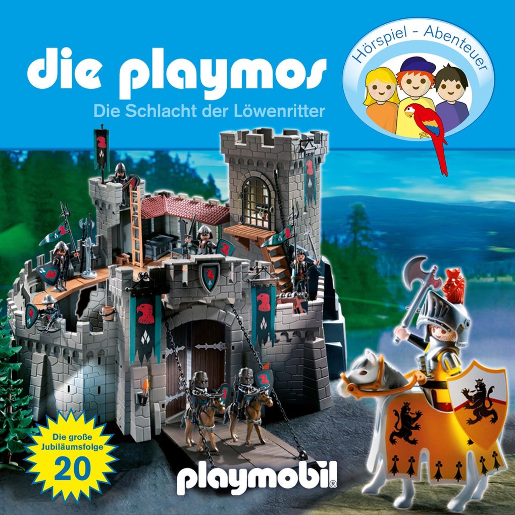 Produktbild: Die Playmos - Das Original Playmobil Hörspiel, Folge 20: Die Schlacht der Löwenritter | Florian Fickel, Simon X. Rost