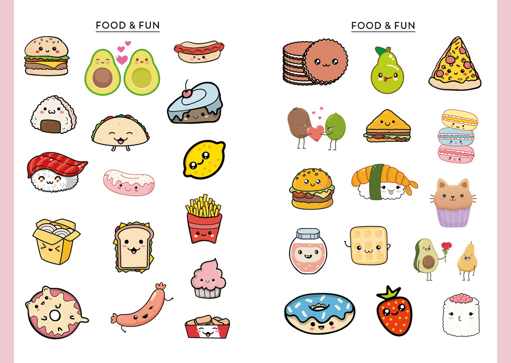 Weitere Ansicht: Kawaii Stickerbuch - Band 1
