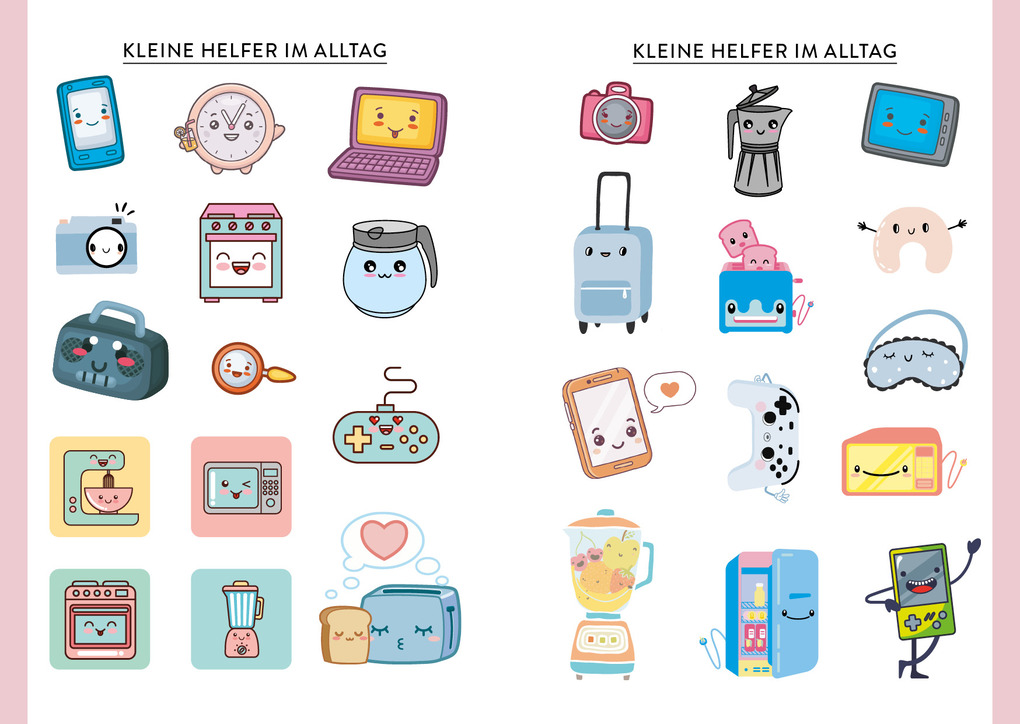 Weitere Ansicht: Kawaii Stickerbuch - Band 1