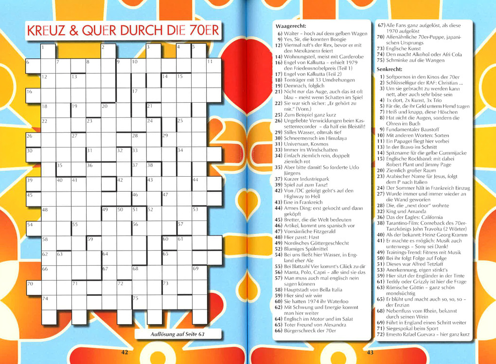 Weitere Ansicht: Unsere 70er Jahre - Das Rätselbuch | Wolfgang Berke, Ursula Herrmann