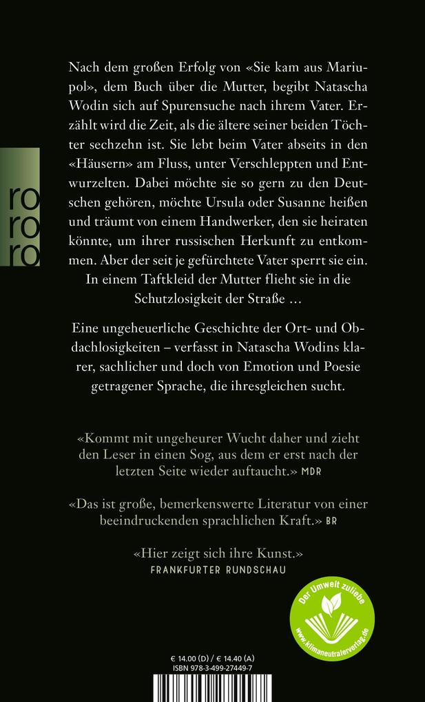 Weitere Ansicht: Irgendwo in diesem Dunkel | Natascha Wodin