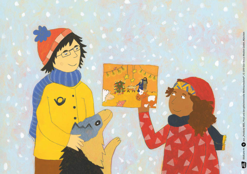 Weitere Ansicht: Postbote Willi, Pirat und der geheimnisvolle Weihnachtsbrief. Adventskalender. | Susanne Brandt