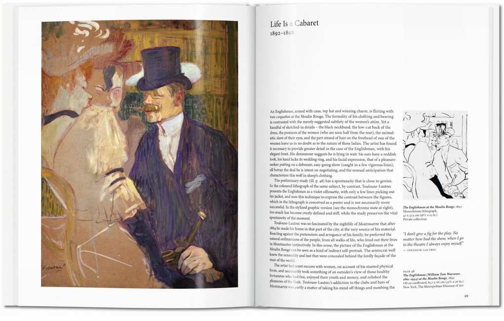 Weitere Ansicht: Henri de Toulouse-Lautrec 1864-1901 | Matthias Arnold