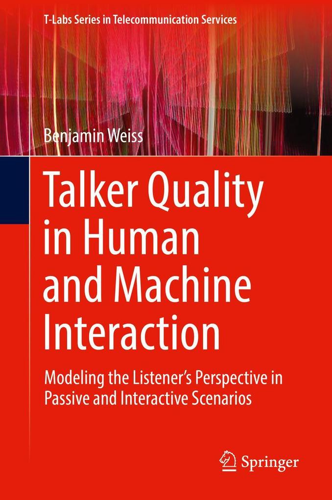 Produktbild: Talker Quality in Human and Machine Interaction | Benjamin Weiss
