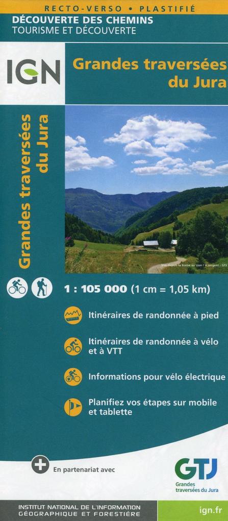 Produktbild: Grandes Traversées du Jura