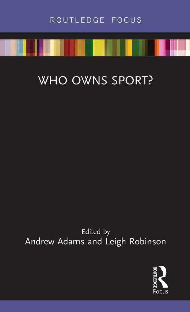 Produktbild: Who Owns Sport?