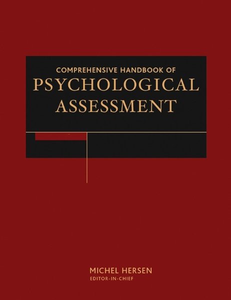 Comprehensive Handbook of Psychological Assessment, 4 Volume Set als Taschenbuch