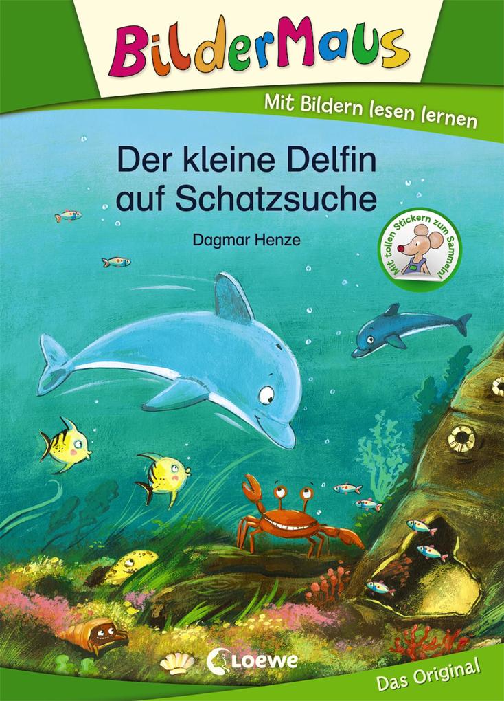 Produktbild: Bildermaus - Der kleine Delfin auf Schatzsuche | Dagmar Henze
