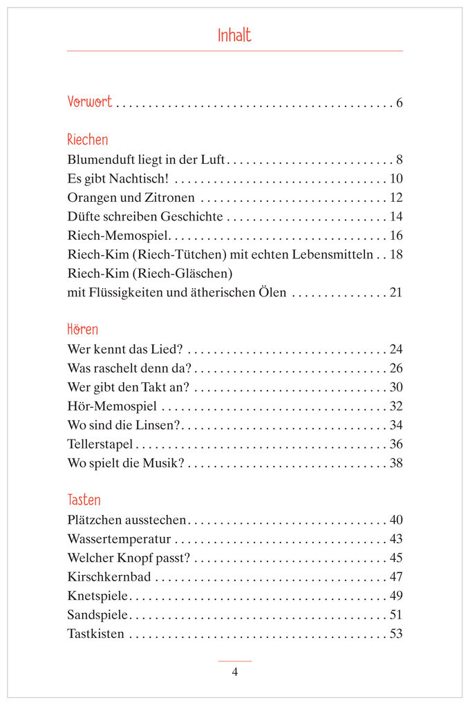 Weitere Ansicht: Wahrnehmungsspiele für alle Sinne | Natali Mallek, Annika Schneider