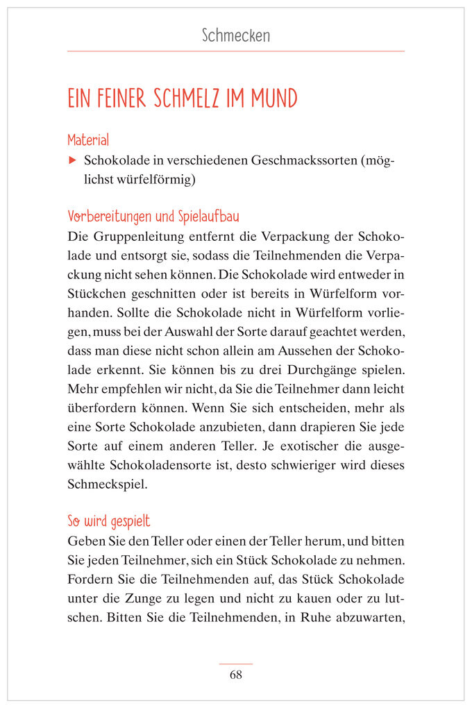 Weitere Ansicht: Wahrnehmungsspiele für alle Sinne | Natali Mallek, Annika Schneider