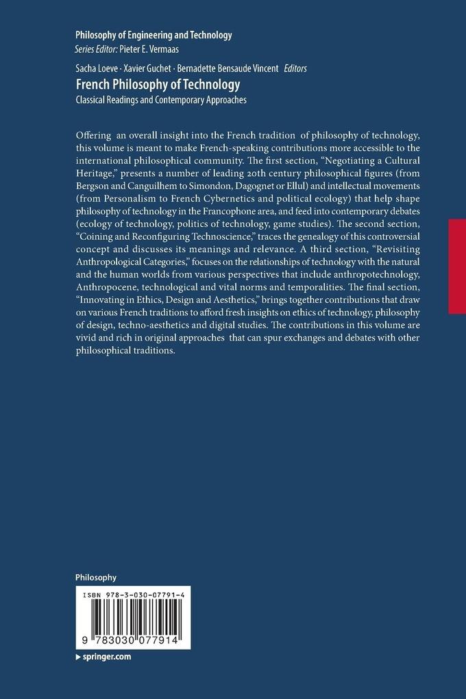 Weitere Ansicht: French Philosophy of Technology