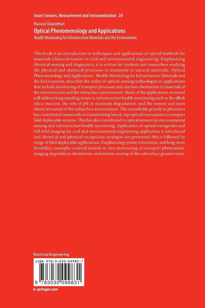 Weitere Ansicht: Optical Phenomenology and Applications | Masoud Ghandehari