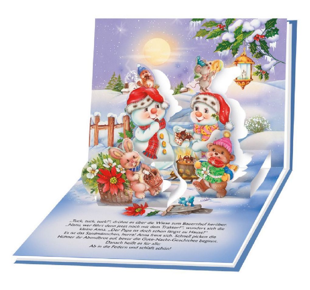 Weitere Ansicht: Mini Pop-Up Buch "Fröhliche Weihnachtszeit"