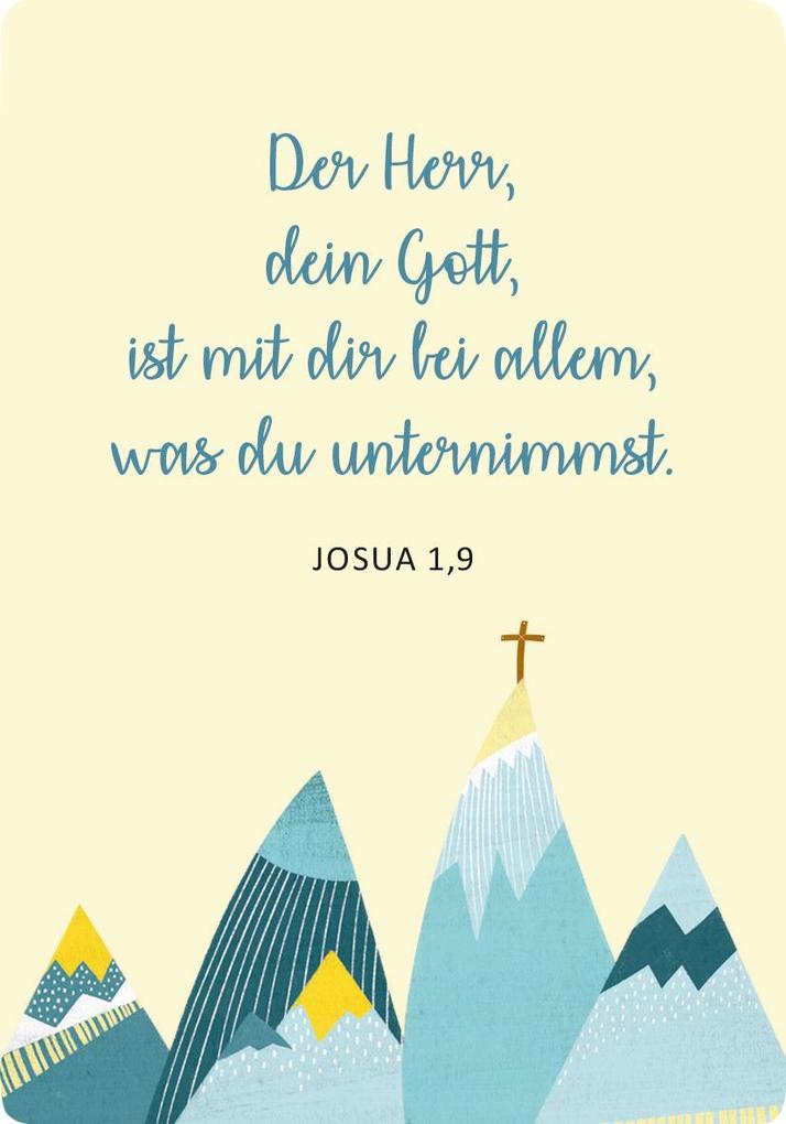 Weitere Ansicht: Segenskärtchen zur Kommunion