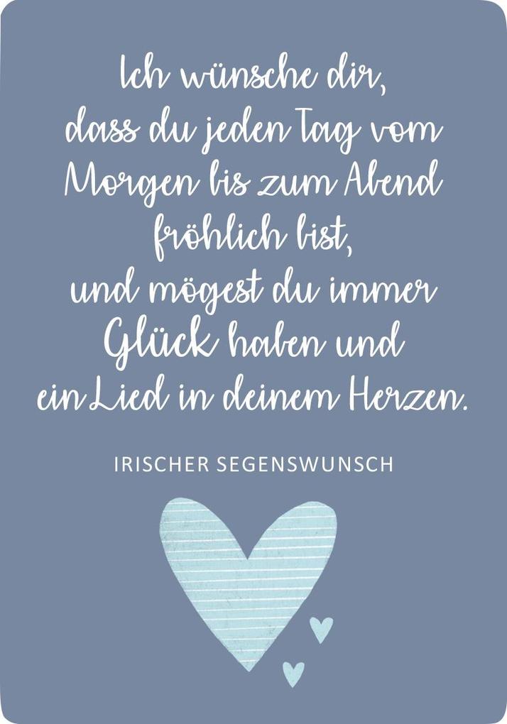 Weitere Ansicht: Segenskärtchen zur Kommunion