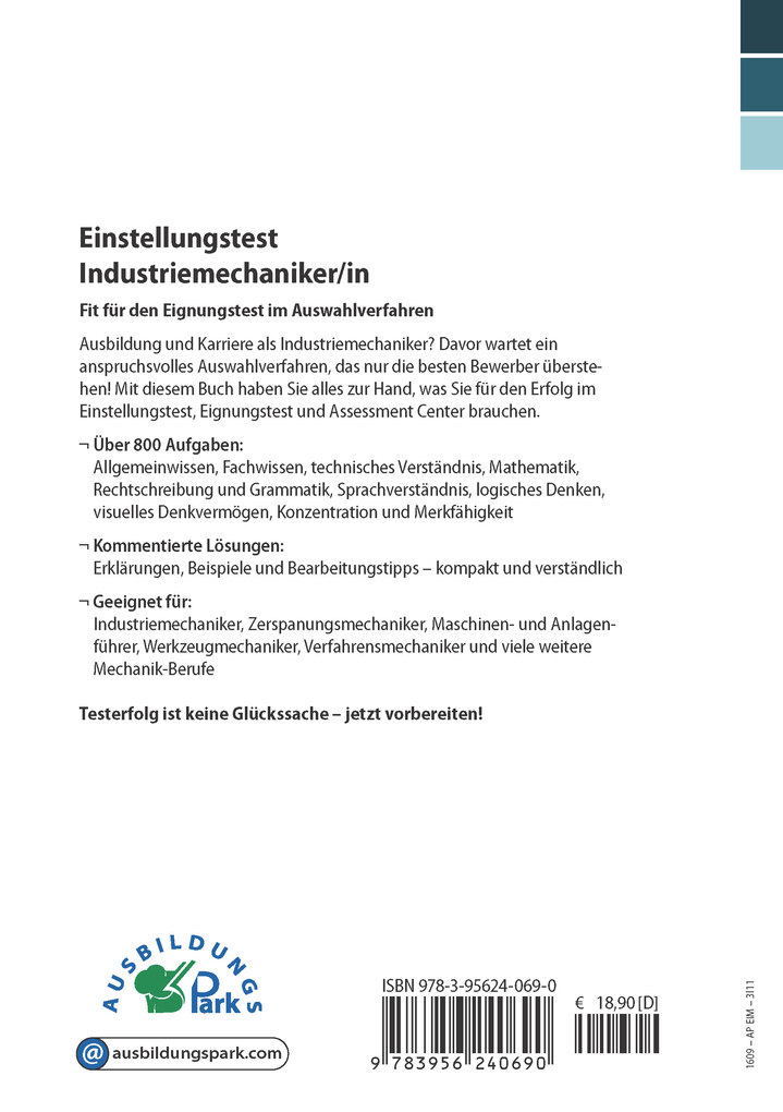 Weitere Ansicht: Einstellungstest Industriemechaniker/-in | Kurt Guth, Marcus Mery
