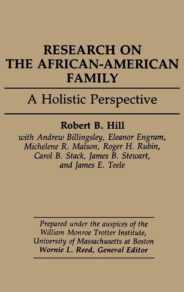 Research on the African-American Family als Buch (gebunden)