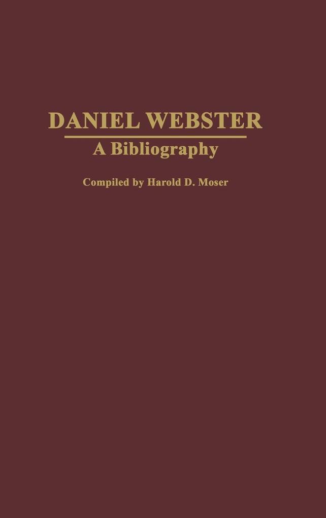 Daniel Webster als Buch (gebunden)