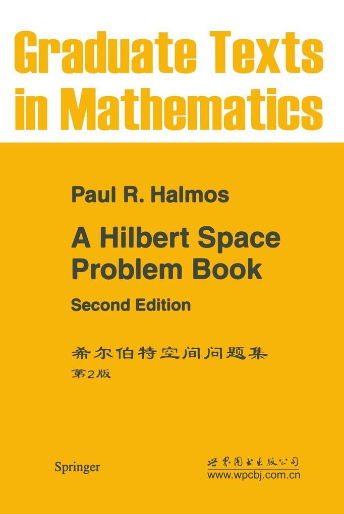 Produktbild: A Hilbert Space Problem Book | P.R. Halmos