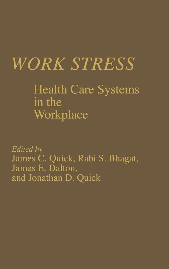 Work Stress als Buch (gebunden)