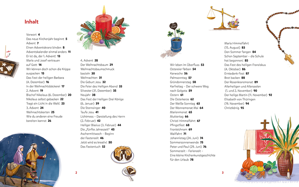 Weitere Ansicht: Das Kirchenjahr für Kinder | Pia Biehl